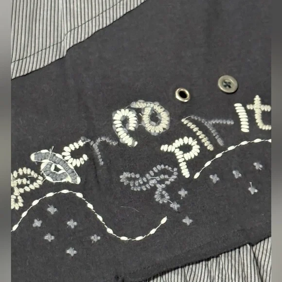 Joe Browns Asymmetrical Skirt Blacks Greys Sz 14 - Picture 3 of 9